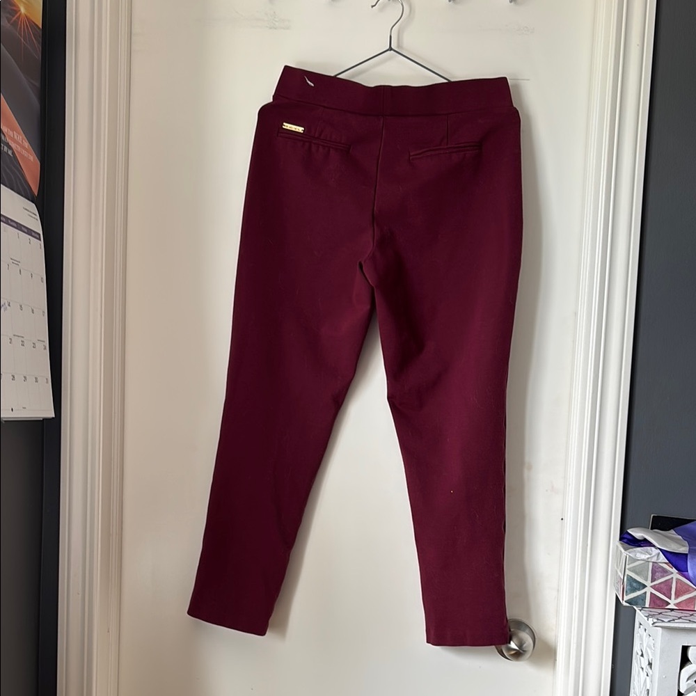 Burgundy Trousers